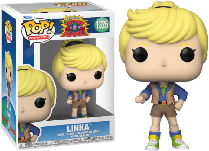 Captain Planet and the Planeteers Funko Pop Vinyl: Linka