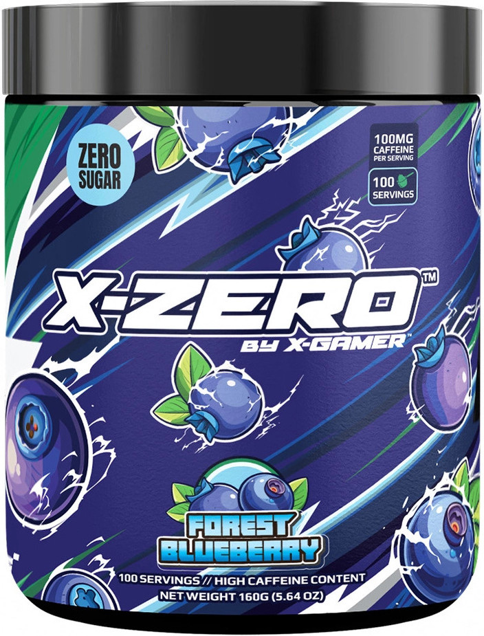 X-Gamer 160g X-Zero Formula - Forest Blueberry