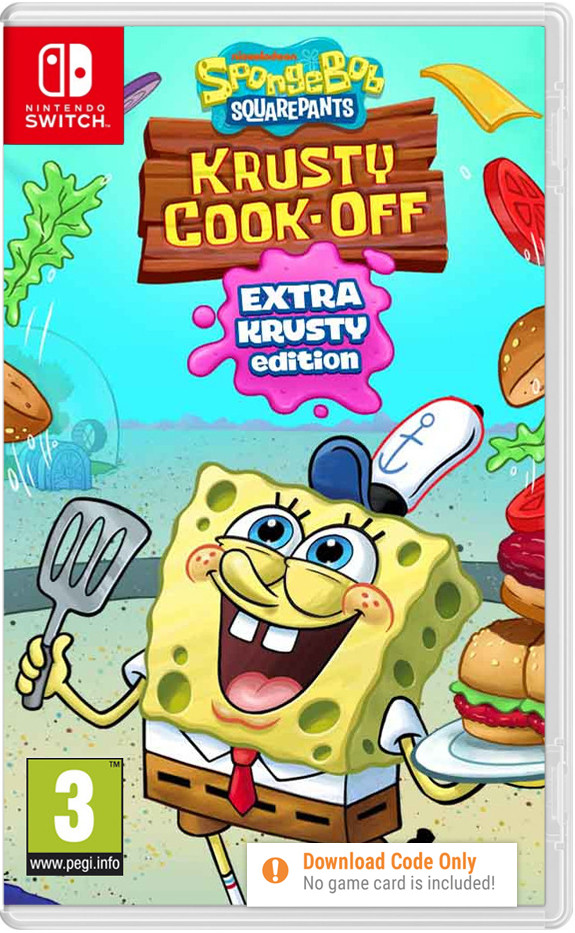 SpongeBob Krusty Cook-Off - Extra Krusty Edition (code in a box)