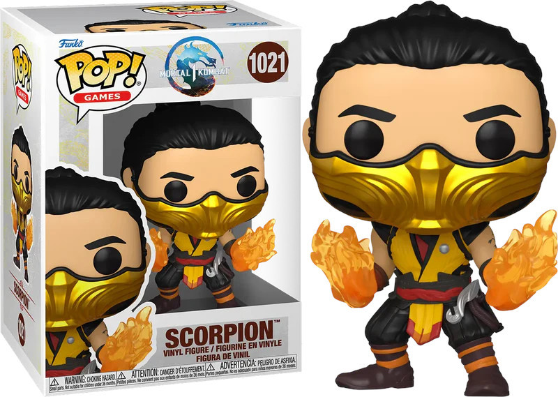 Mortal Kombat 1 Funko Pop Vinyl: Scorpion