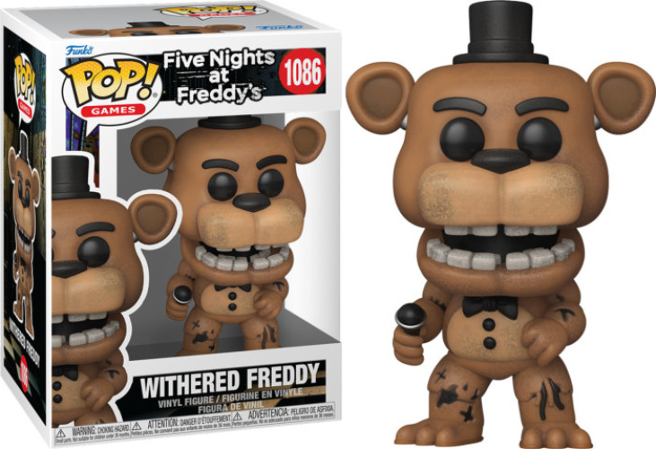 Five Nights at Freddy's Funko Pop Vinyl: Withered Freddy