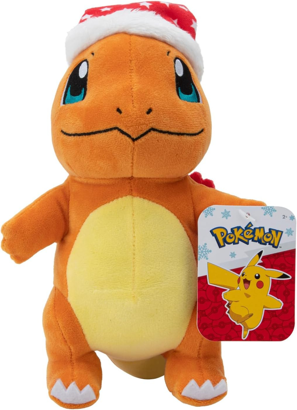 Pokemon Pluche - Charmander with Christmas Hat