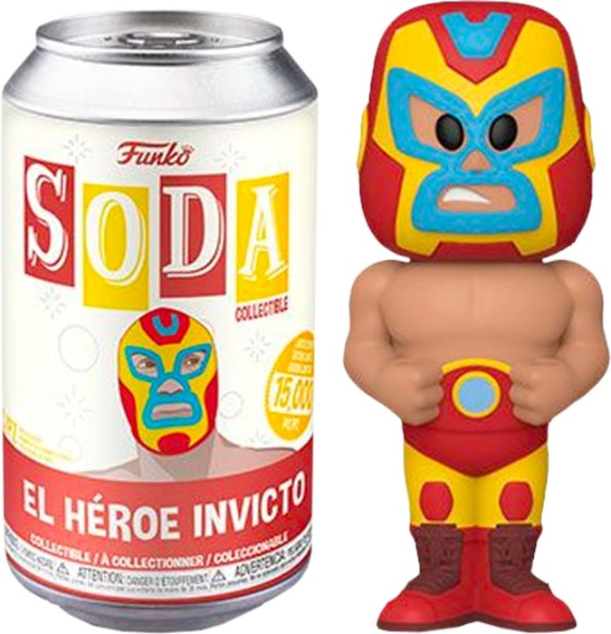 Marvel Luchadores Funko Vinyl Soda: El Héroe Invicto