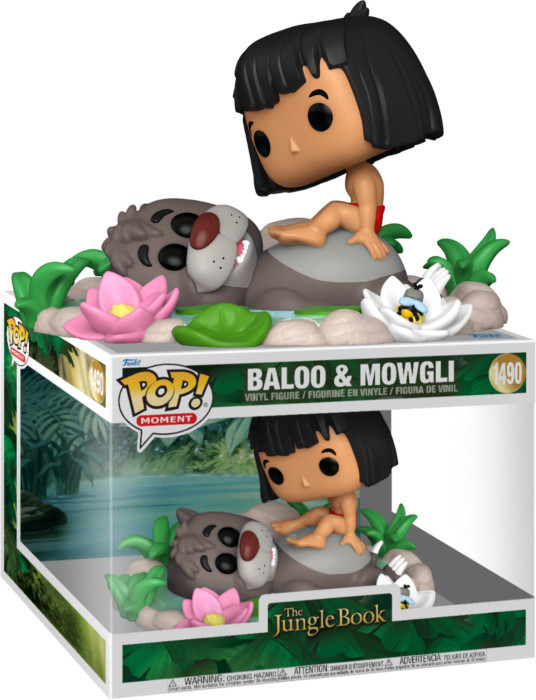 Disney The Jungle Book Funko Pop Vinyl: Baloo & Mowgli