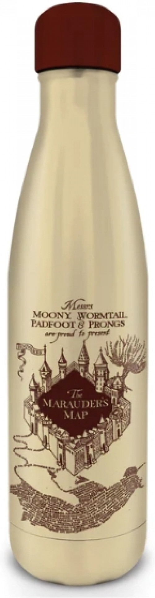 Harry Potter - Marauder's Map Metal Drinking Bottle