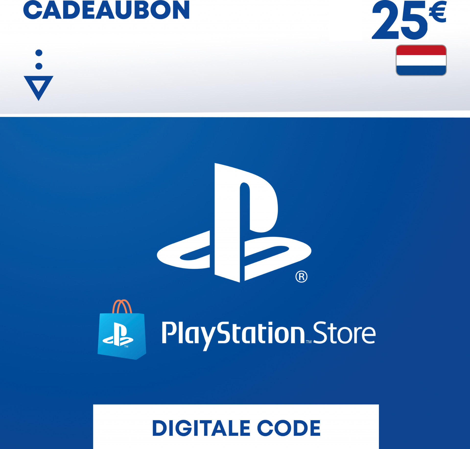 Sony PSN Voucher Card NL - 25 euro (digitaal)