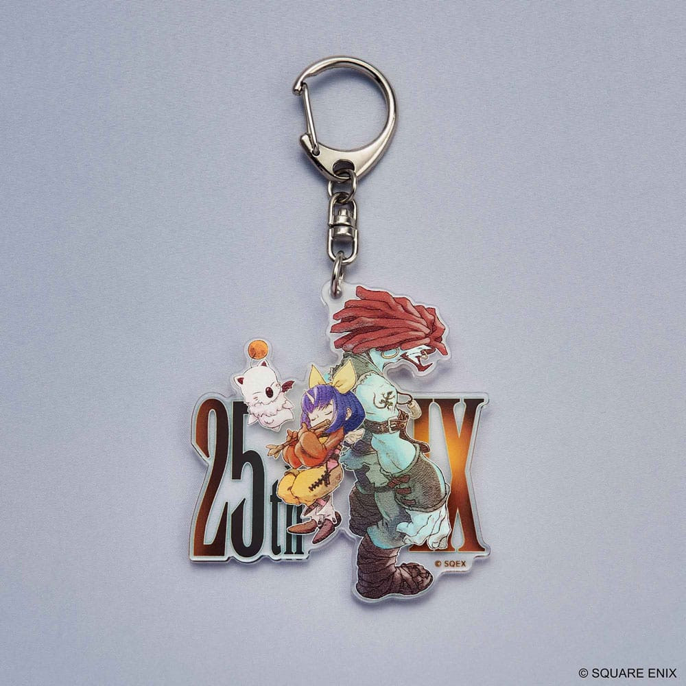 Final Fantasy IX Acrylic Keychain - 25th Anniversary Eiko & Salamander