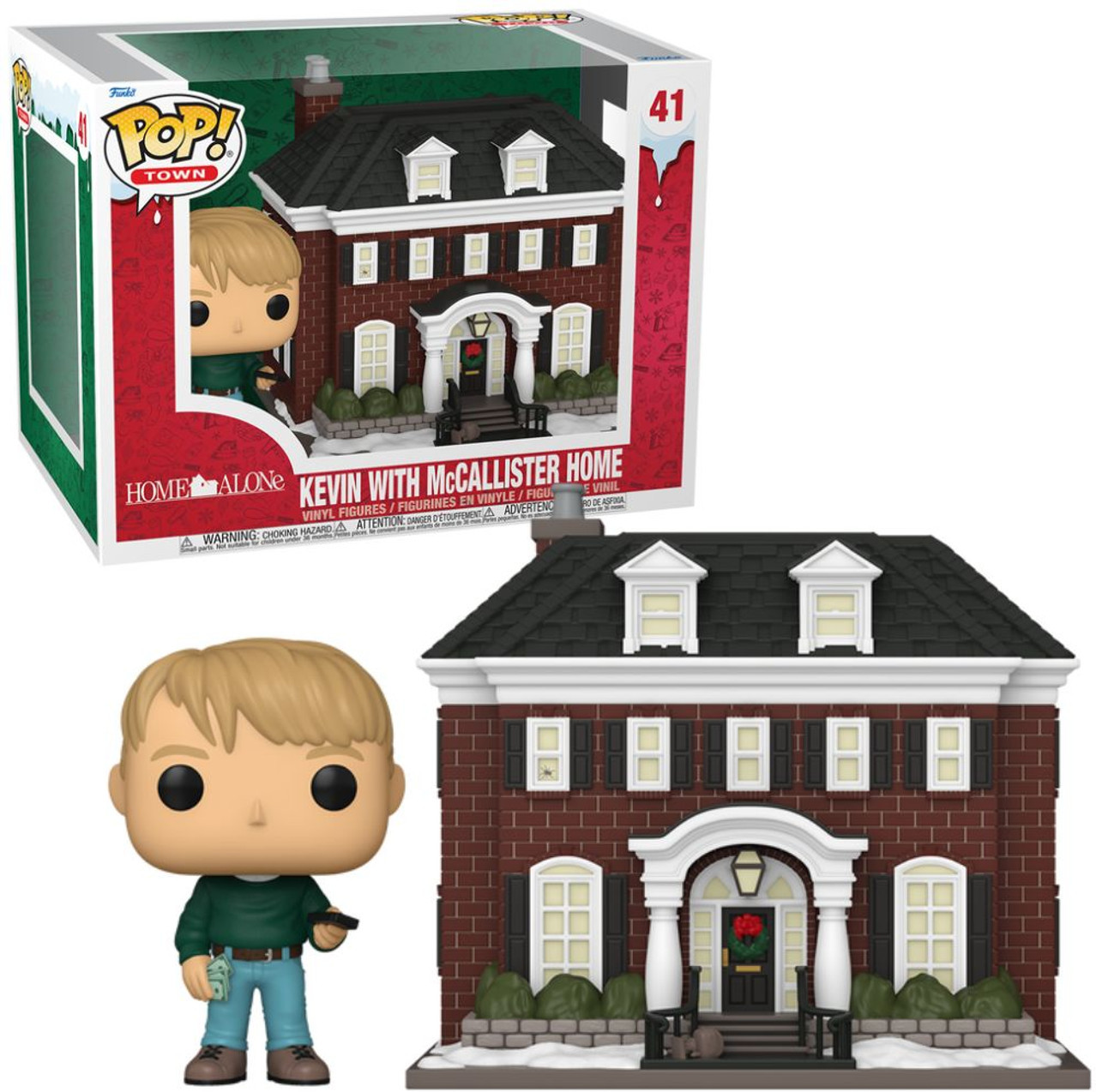 Home Alone Funko Pop Deluxe Vinyl: Kevin with McCallister Home