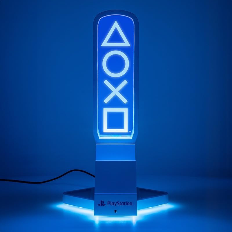 Playstation Desk Headphone with Light - Playstation Icons