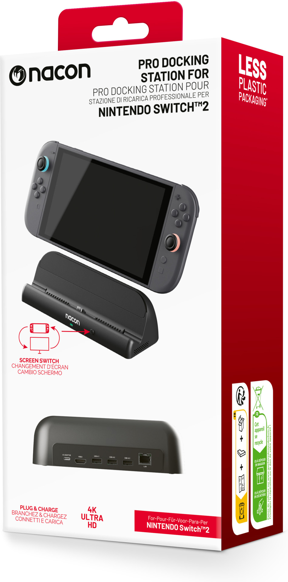 Nacon Pro Docking Station with HDMI + 3 USB