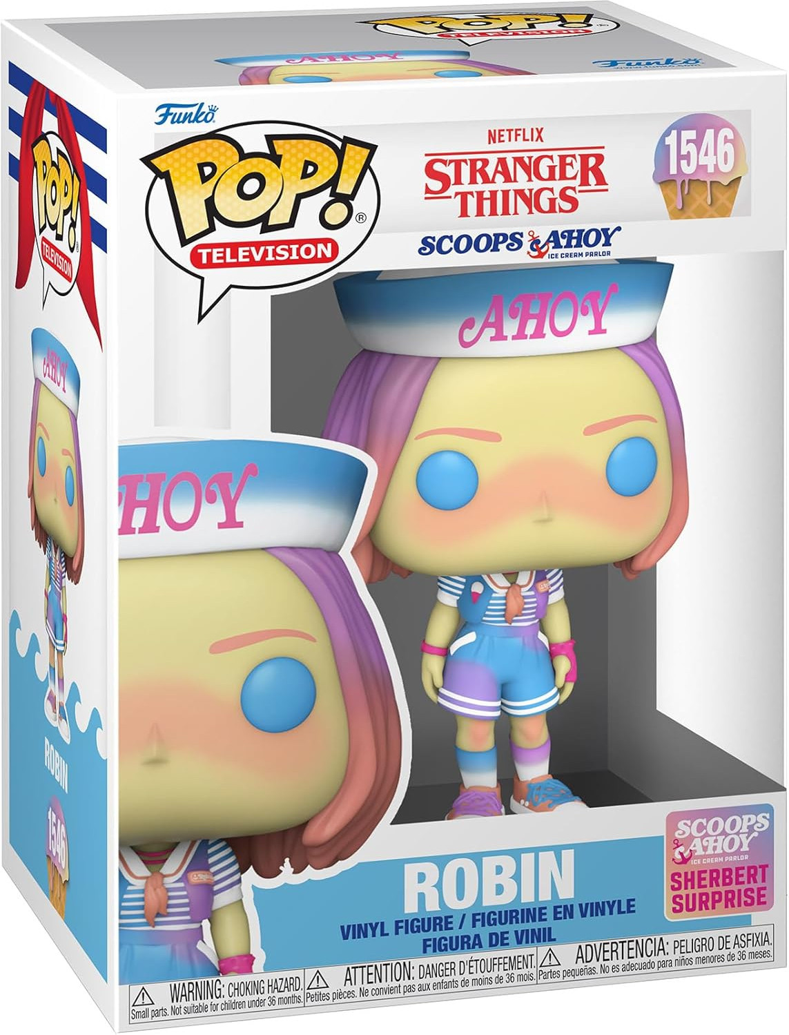 Stranger Things Funko Pop Vinyl: Robin (Scoops Ahoy)