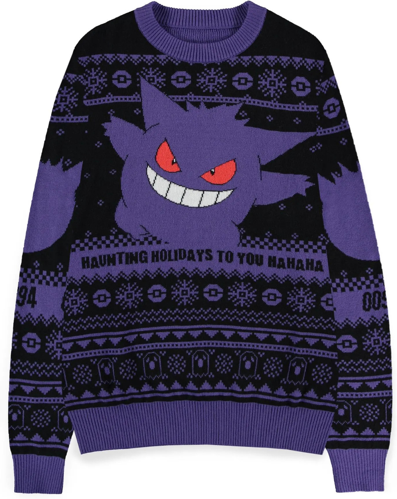 Pokémon - Gengar Christmas Jumper (Black)