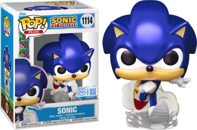 Sonic The Hedgehog Funko Pop Plus Vinyl: Sonic The Hedgehog