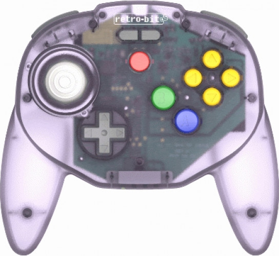 Tribute 64 2.4 GHz Wireless Controller (Atomic Purple) (Retro-bit)