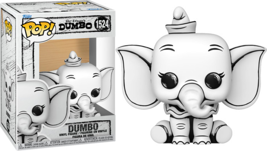 Disney Dumbo Funko Pop Vinyl: Dumbo (Sketched)