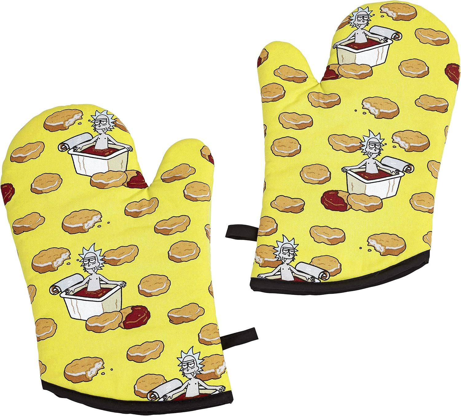 Rick & Morty Oven Gloves - Szechuan Sauce