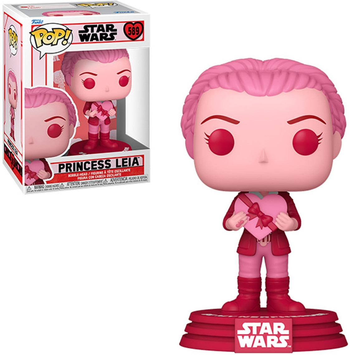 Star Wars Valentines Funko Pop Vinyl: Leia
