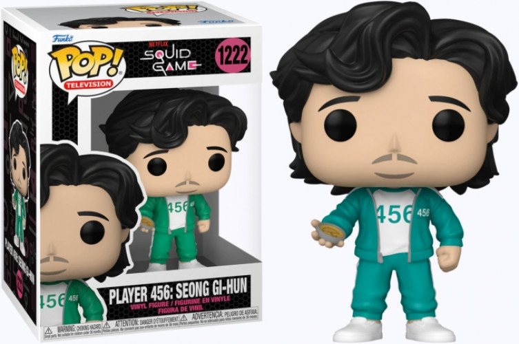 Squid Game Funko Pop Vinyl: Player 456: Seong Gi-Hun