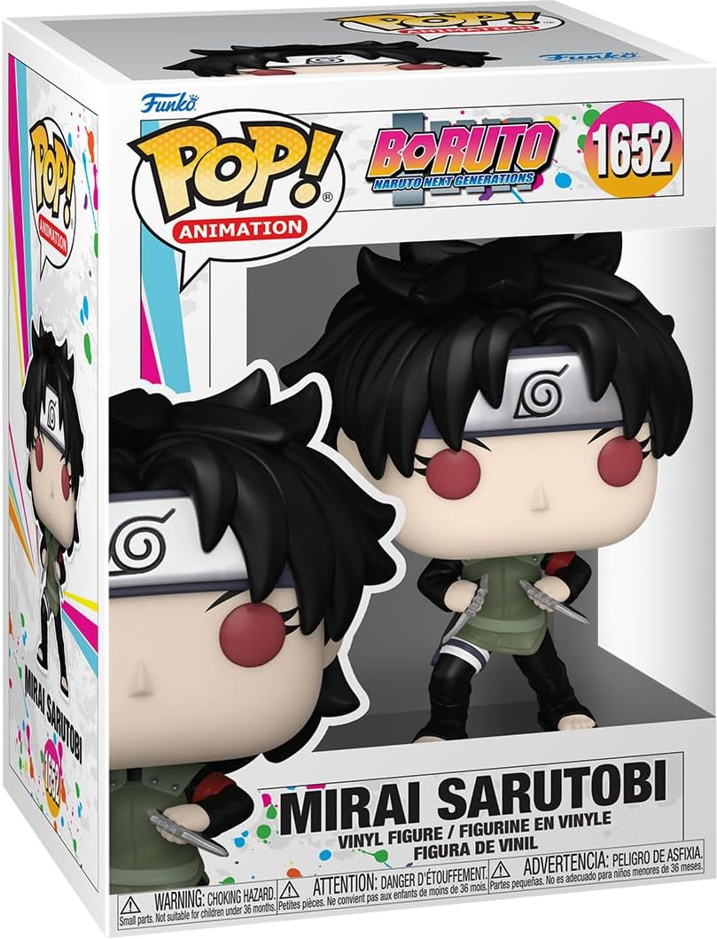 Boruto Naruto Next Generation Funko Pop Vinyl: Mirai Sarutobi