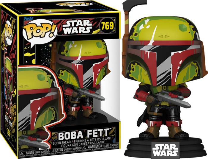 Star Wars Funko Pop Vinyl: Boba Fett (Retro)