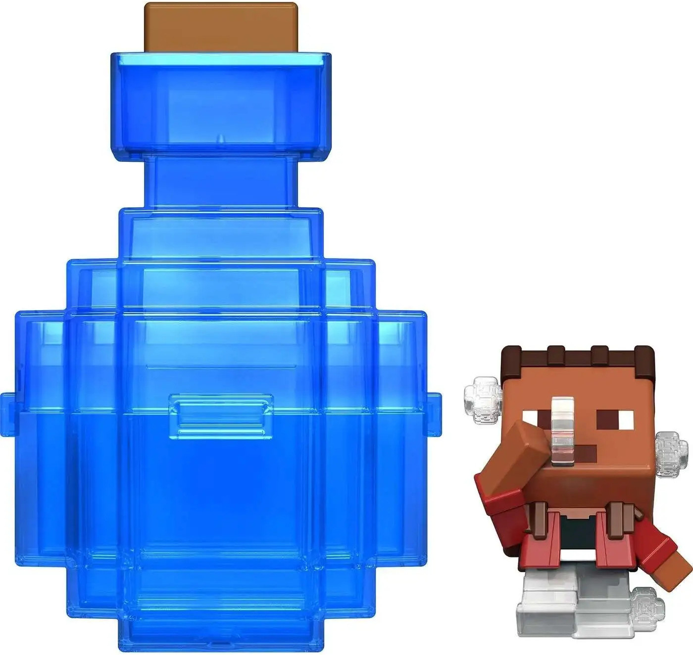 Minecraft Mini Mode Potion Brewing Mob Reveal - Blue