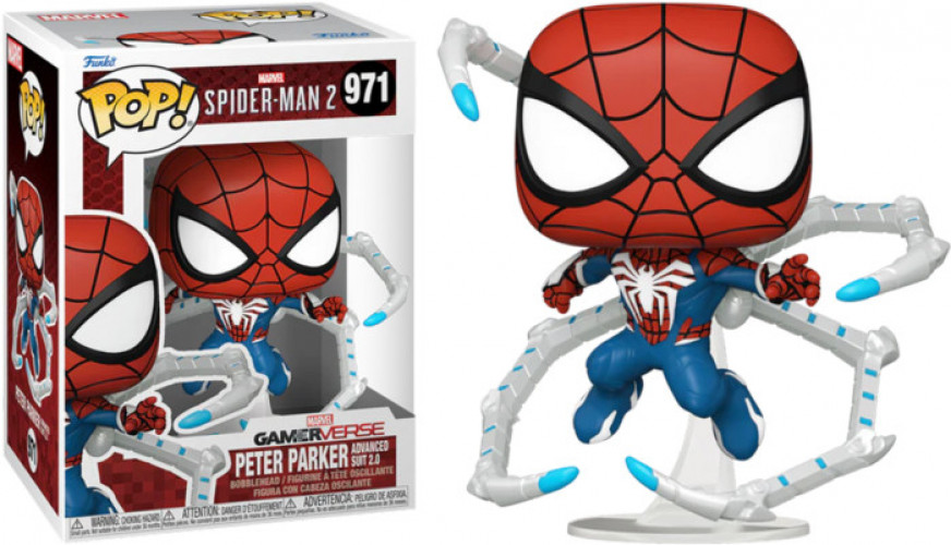Spider-Man 2 Funko Pop Vinyl: Peter Parker Advanced Suit