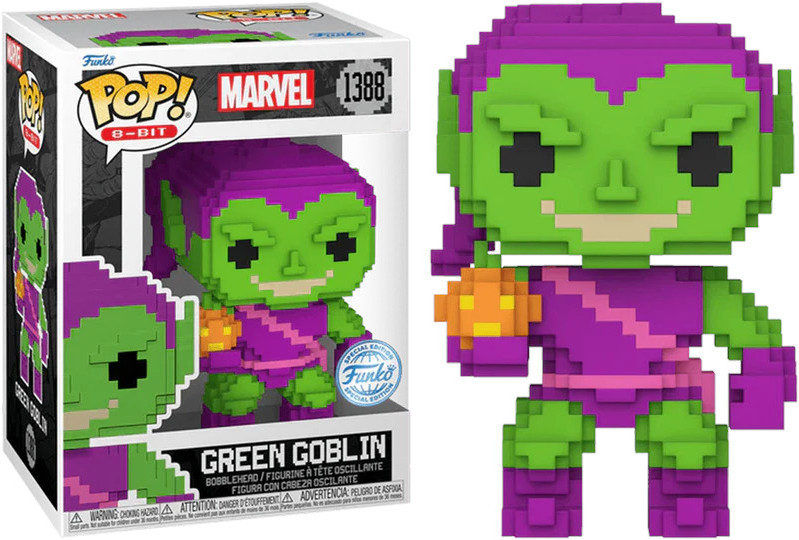 Marvel 8-Bit Funko Pop Vinyl: Green Goblin