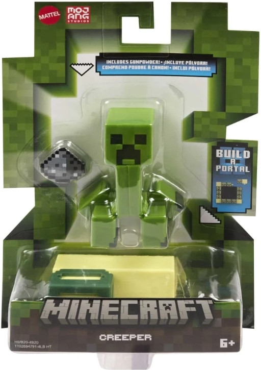 Minecraft 8cm Ender Portal Figure - Creeper