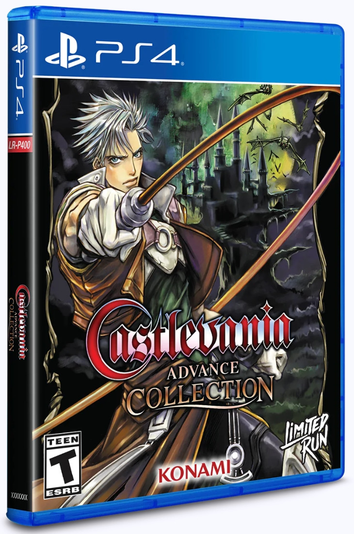Castlevania Advance Collection - Circle of the Moon Cover (Limited Run Games)