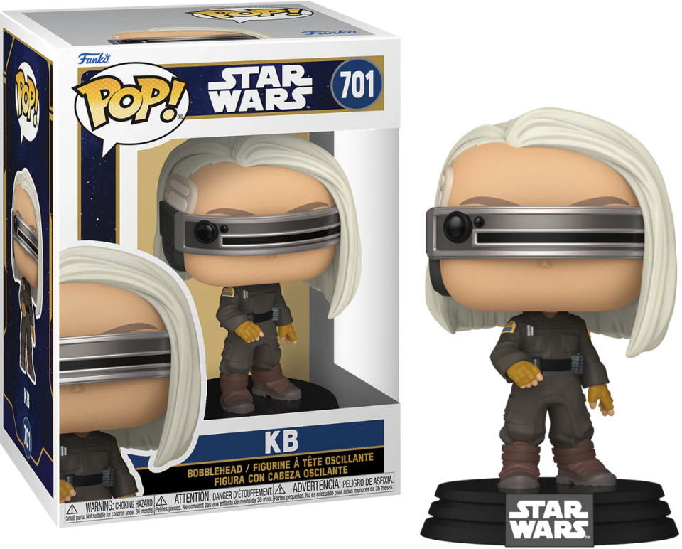 Star Wars Skeleton Crew Funko Pop Vinyl: KB