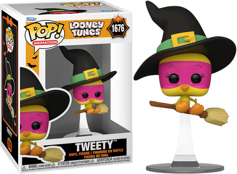 Looney Tunes Halloween Funko Pop Vinyl: Tweety Witch