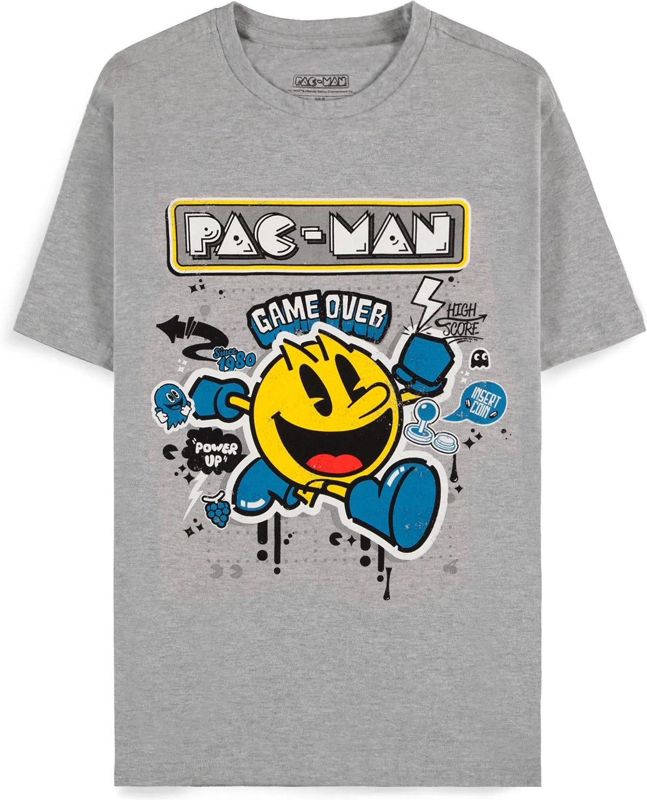 Pac-Man - Stencil Art Men's Short Sleeved T-shirt