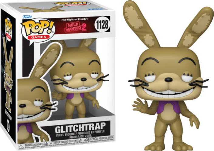 Five Nights at Freddy's Help Wanted 2 Funko Pop Vinyl: Glitchtrap