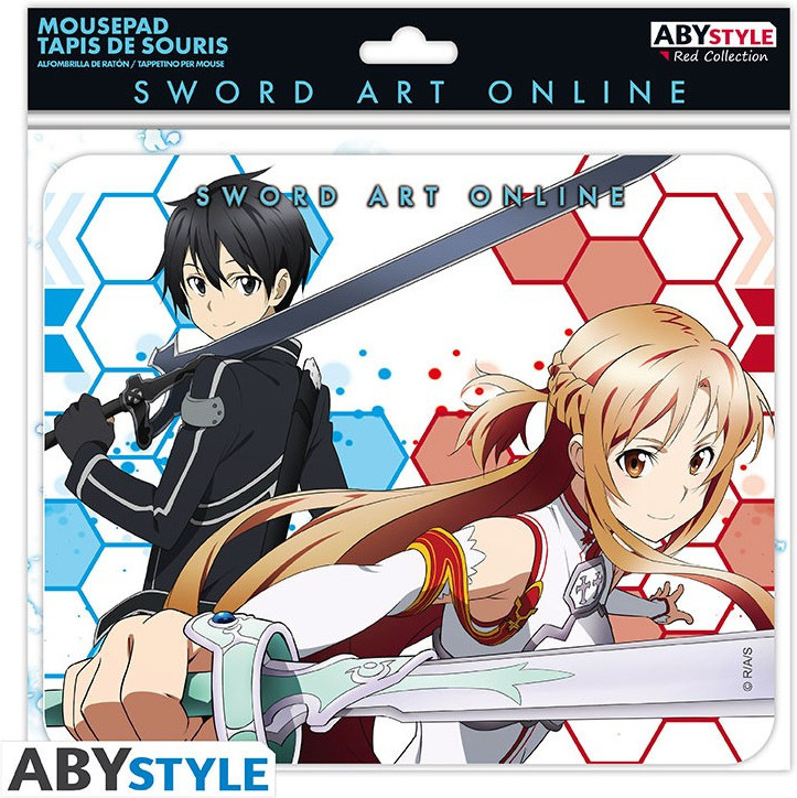 Sword Art Online Flexible Mousepad - Kirito and Asuna