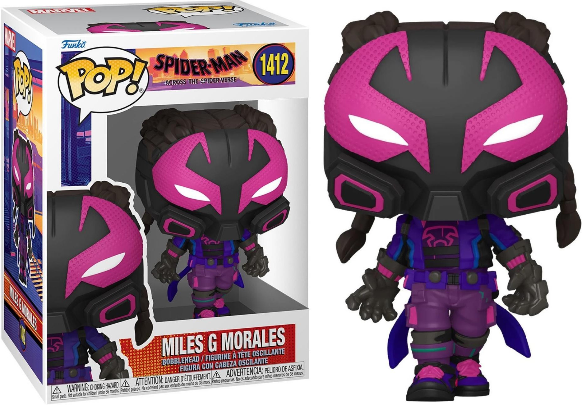 Spider-Man: Across the Spider-Verse Funko Pop Vinyl: Miles G Morales