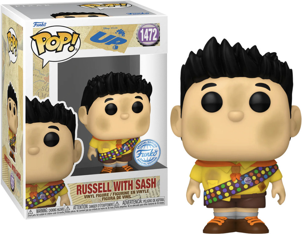 Disney UP Funko Pop Vinyl: Russel with Sash