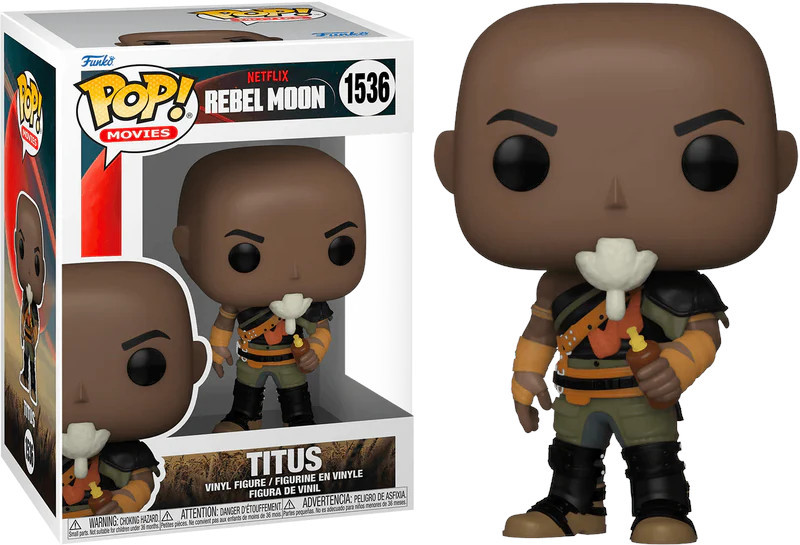 Rebel Moon Funko Pop Vinyl: Titus