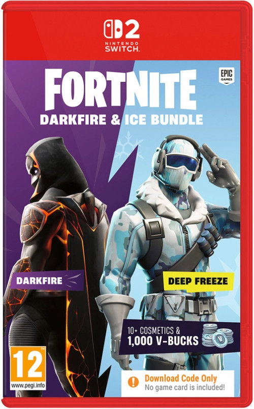 Fortnite Darkfire & Ice Bundle (code in a box)