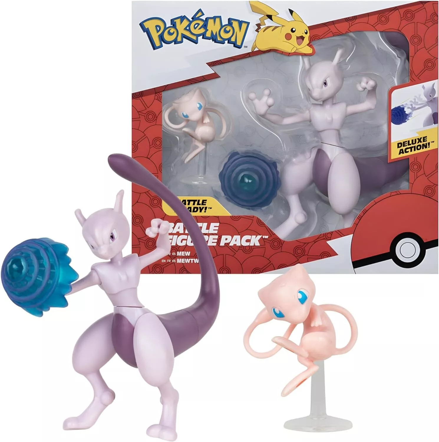 Pokemon Battle Figure Pack - Mewtwo & Mew