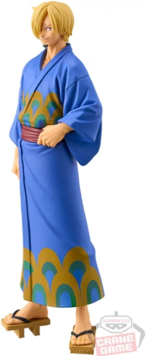One Piece DXF - The Grandline Series Wanokuni Figure - Sanji Yukata Version