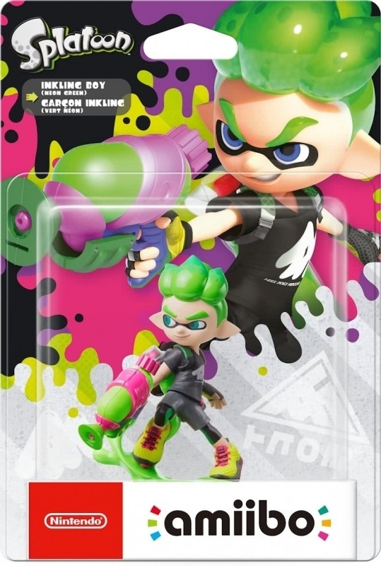 Amiibo Splatoon 2 - Inkling Boy (Neon Green)
