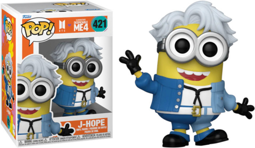 Despicable ME 4 x BTS Funko Pop Vinyl: J-Hope
