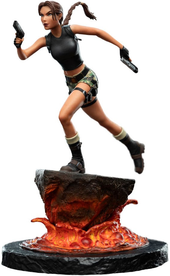 Tomb Raider Mini Statue - Lara Croft: The Sanctuary of Flame