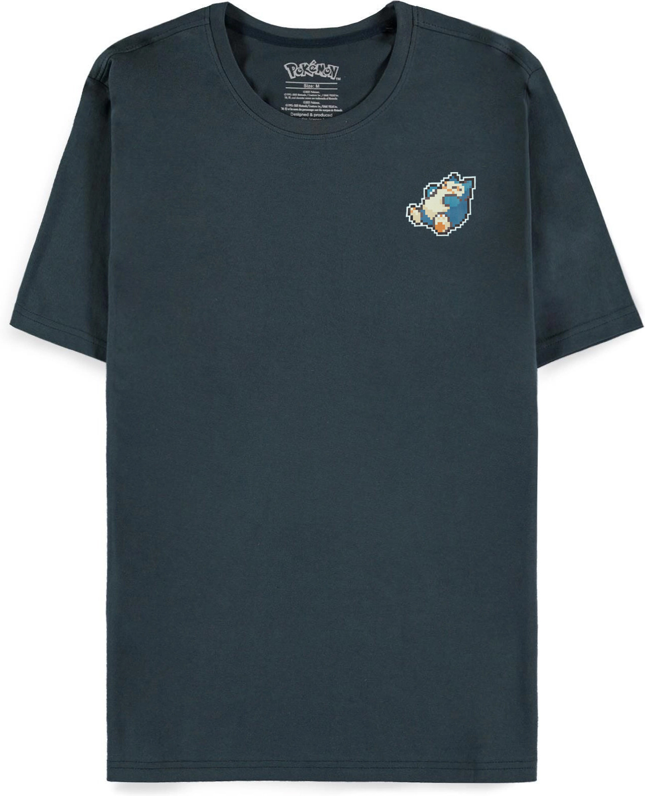 Pokemon - Pixel Snorlax T-Shirt