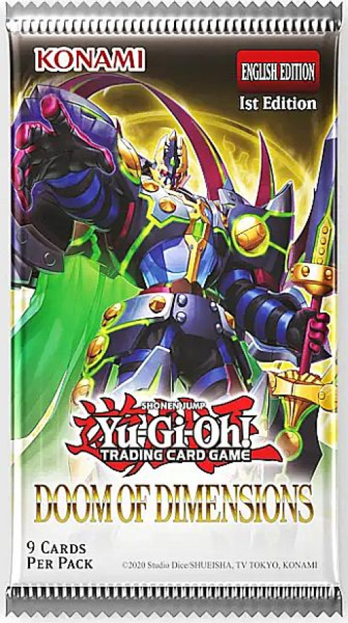Yu-Gi-Oh! Doom of Dimensions Booster Pack