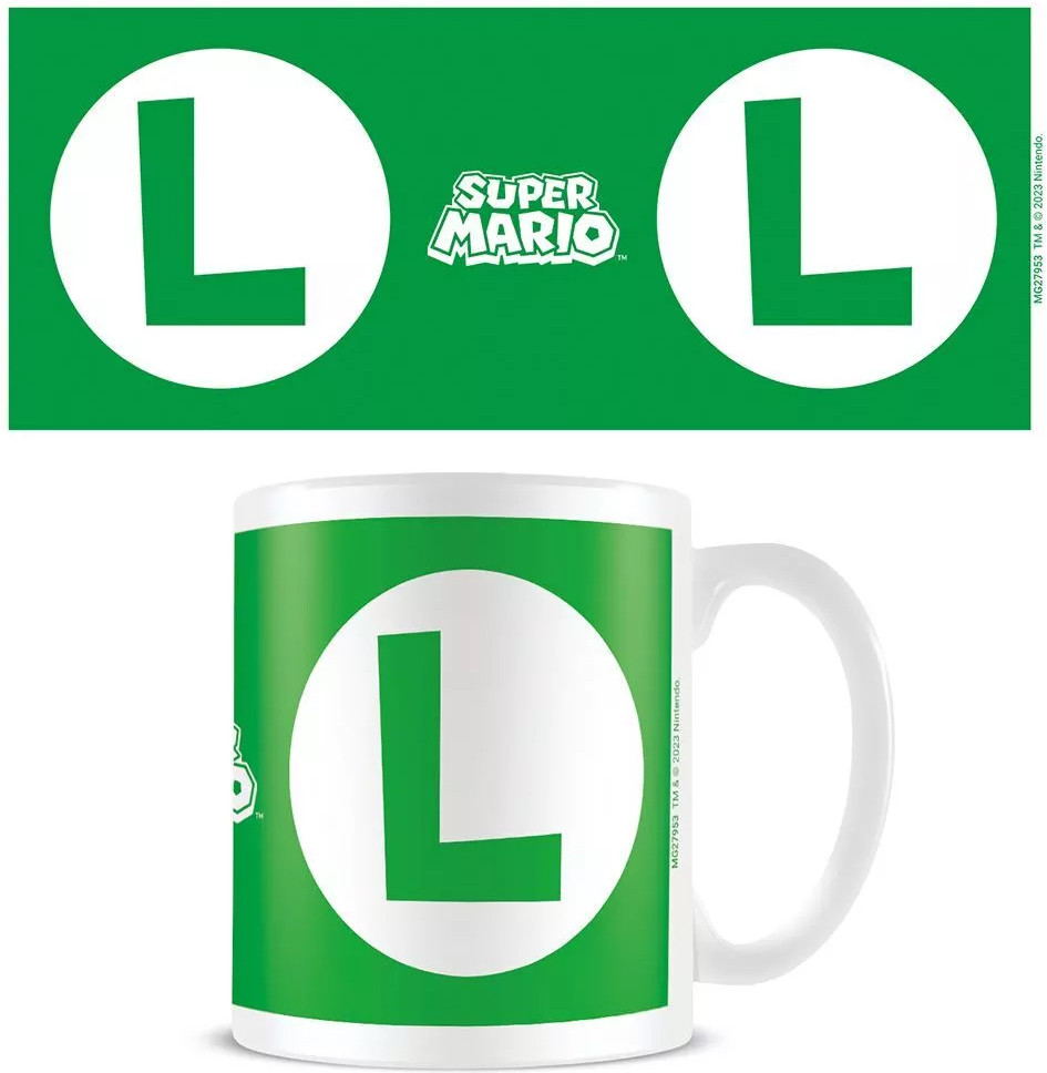 Super Mario - Luigi Initial Mug