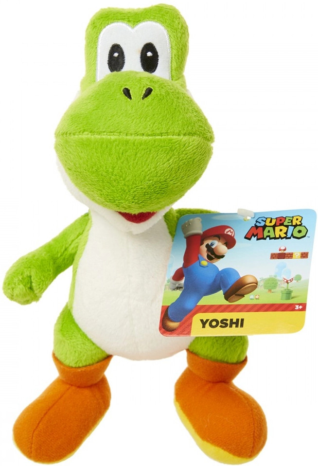 Super Mario - Standing Yoshi Pluche (Groen)