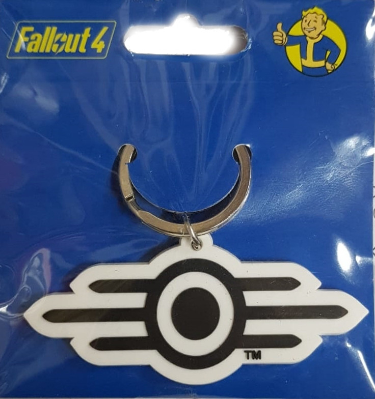 Fallout 4 - Vault Tec Rubber Keychain