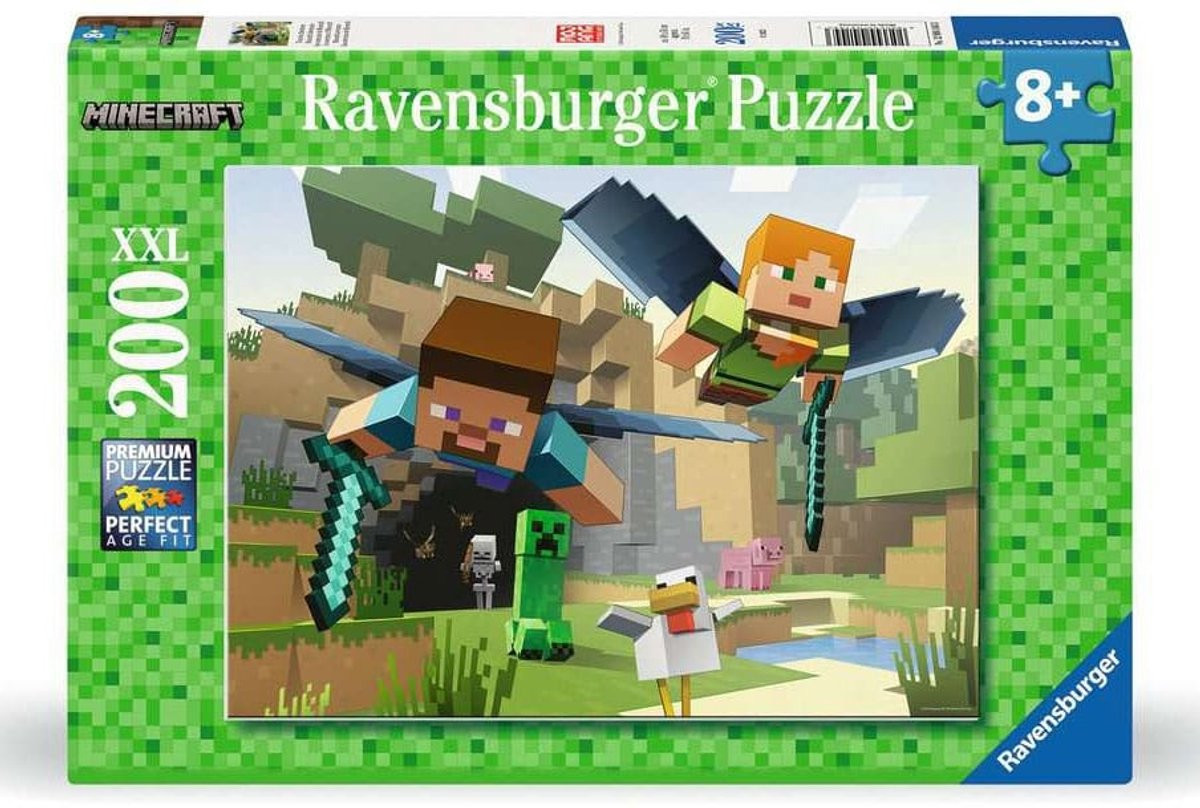 Minecraft - Animal Adventures Puzzle (200 XXL pcs)