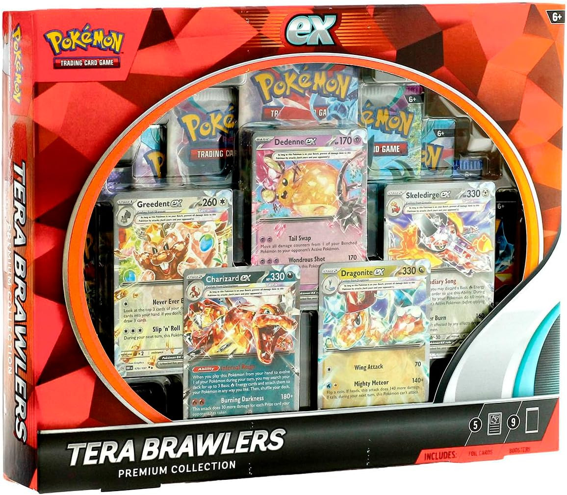 Pokemon TCG Tera Brawlers Premium Collection